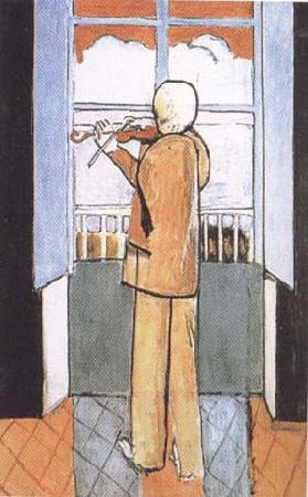 Henri Matisse Villin Player at the Window (mk35)